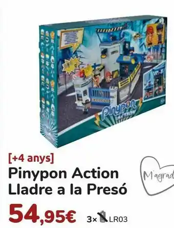 Disney Pinypon action ladrón a la prisión oferta