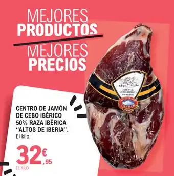 E.Leclerc Altos De Iberia Centro De Jamón De Cebo Ibèrico oferta