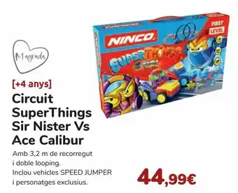Disney Ciscuito superthings sir nister vs ace calibur oferta