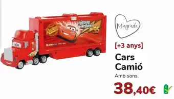 Disney Cars camión oferta