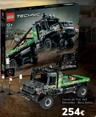 Disney Camión de trial 4x4 mercedes - benz zetros oferta