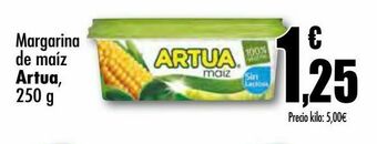 Unide Supermercados Margarina de maíz artua, 250 g oferta