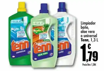 Unide Supermercados Limpiador baño, aloe vera o universal tenn, 1,3 l oferta