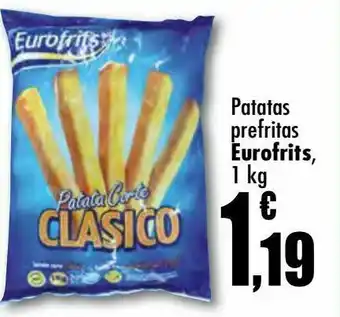 Unide Supermercados Patatas prefritas eurofrits, 1 kg oferta