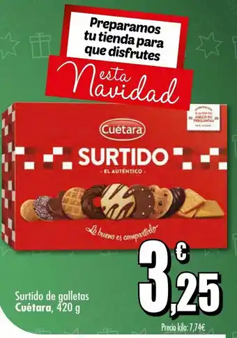 Unide Supermercados Surtido de galletas cuétara, 420 g oferta