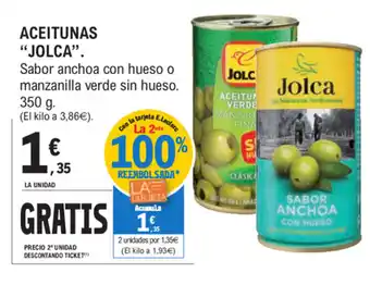 E.Leclerc Jolca Aceitunas 350g oferta