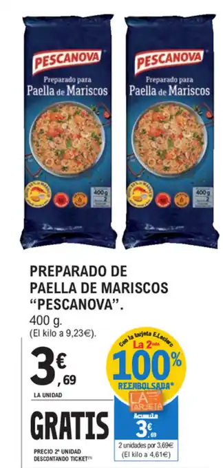 E.Leclerc Pescanova Preparado De Paella De Mariscos 400g oferta