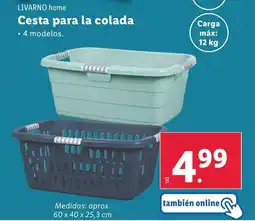Lidl Cesta para la colada oferta
