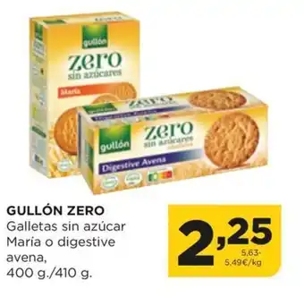 Alimerka GULLÓN ZERO oferta