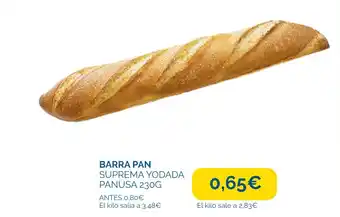 Supermercados La Despensa BARRA PAN oferta