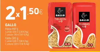 Coviran Gallo Pasta 450g oferta