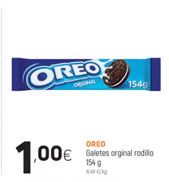 Coviran Oreo Galetes original rodillo 154g oferta