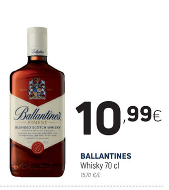 Coviran Ballantines Whisky 70cl oferta