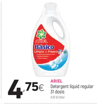 Coviran Ariel Detergent liquid regular 31 dosis oferta
