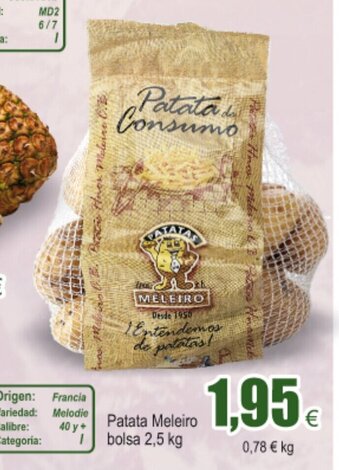 FROIZ Patata Meleiro bolsa 2.5kg oferta