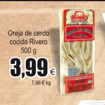 FROIZ Rivero Oreja de cerdo cocida 500g oferta
