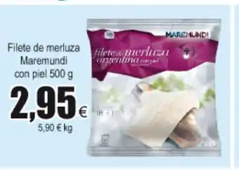 FROIZ Maremundi Filete de merluza con piel 500g oferta