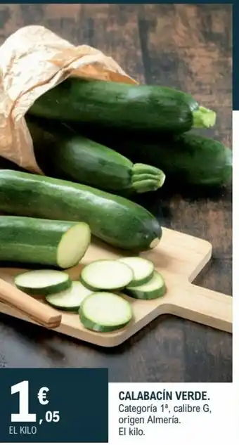 E.Leclerc Calabacín Verde oferta