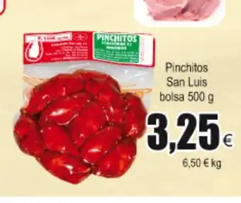 FROIZ San Luis Pinchitos bolsa 500g oferta