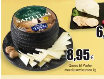 FROIZ Queso El Pastor mezcla semicurado kg oferta