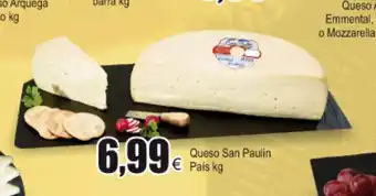 FROIZ San Paulin País Queso kg oferta