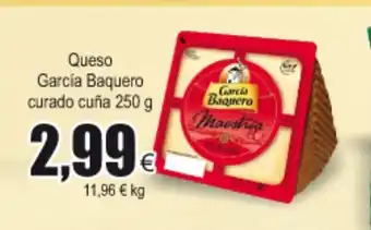 FROIZ Garcia Baquero Queso curado cuña 250g oferta