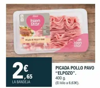 E.Leclerc Elpozo Picada Pollo Pavo 400g oferta