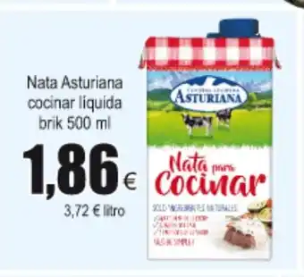 FROIZ Asturiana Nata cocinar liquida brik 500ml oferta