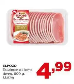 Alimerka Elpozo - escalopín de lomo tierno oferta