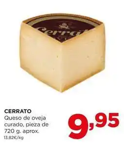 Alimerka Cerrato - queso de oveja curado oferta