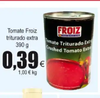FROIZ Froiz Tomate triturado extra 390g oferta
