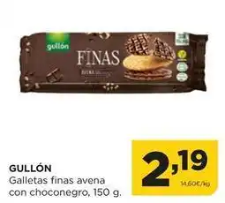 Alimerka Gullón - galletas finas avena con choconegro oferta