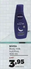 Alimerka Nivea - body milk nutritivo oferta