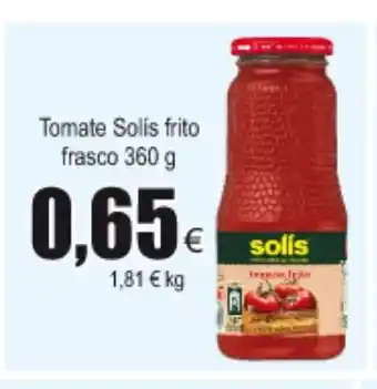FROIZ Solís Tomate frito frasco 360g oferta