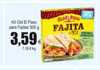 FROIZ Old El Paso para Fajitas Kit 500g oferta