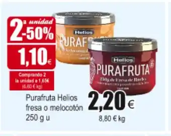 FROIZ Helios Purafruta fresa o melocotón 250g u oferta