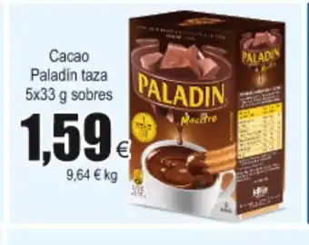 FROIZ Paladín Cacao taza 5x33g sobres oferta