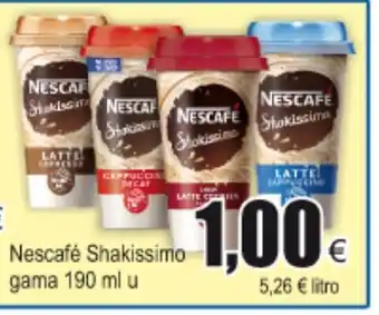 FROIZ Nescafé Shakissimo gama 190ml u oferta