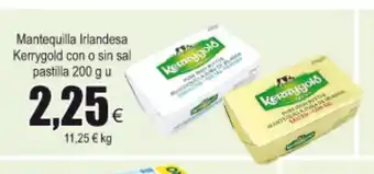FROIZ Kerrygold Mantequilla Irlandesa con o sin sal pastilla 200g u oferta