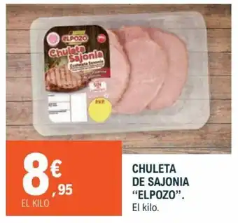 E.Leclerc Chuleta De Sajonia Elpozo oferta