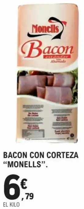 E.Leclerc Monells Bacon Con Corteza oferta