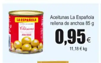 FROIZ La Española Rellena de anchoa aceitunas 85g oferta