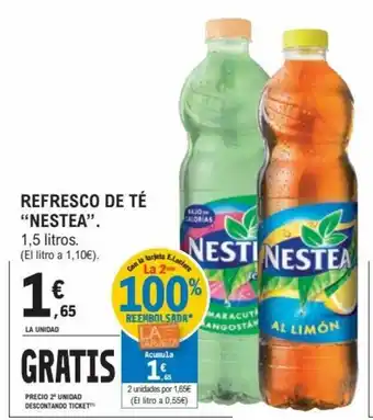 E.Leclerc Nestea Refresco De Té 1,5 litros oferta