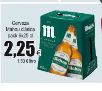 FROIZ Mahuo Clásica Cerveza pack 6x25cl oferta