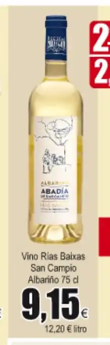 FROIZ Vino Rías Baixas San Campio Albariño 75cl oferta