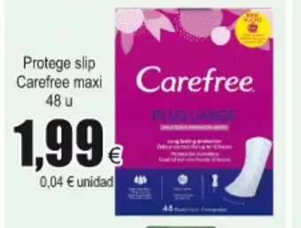 FROIZ Carefree Maxi Protege slip 48u oferta