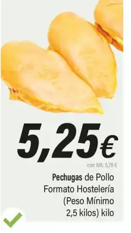 Cash Ifa Pechugas de Pollo Formato Hostelería oferta