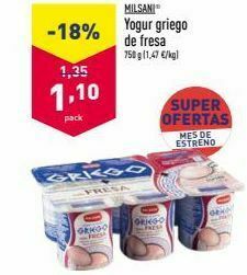 Yogur griego milsani