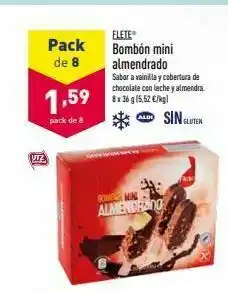 ALDI Chocolate con leche flete oferta