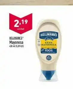 ALDI Mayonesa hellmann's oferta